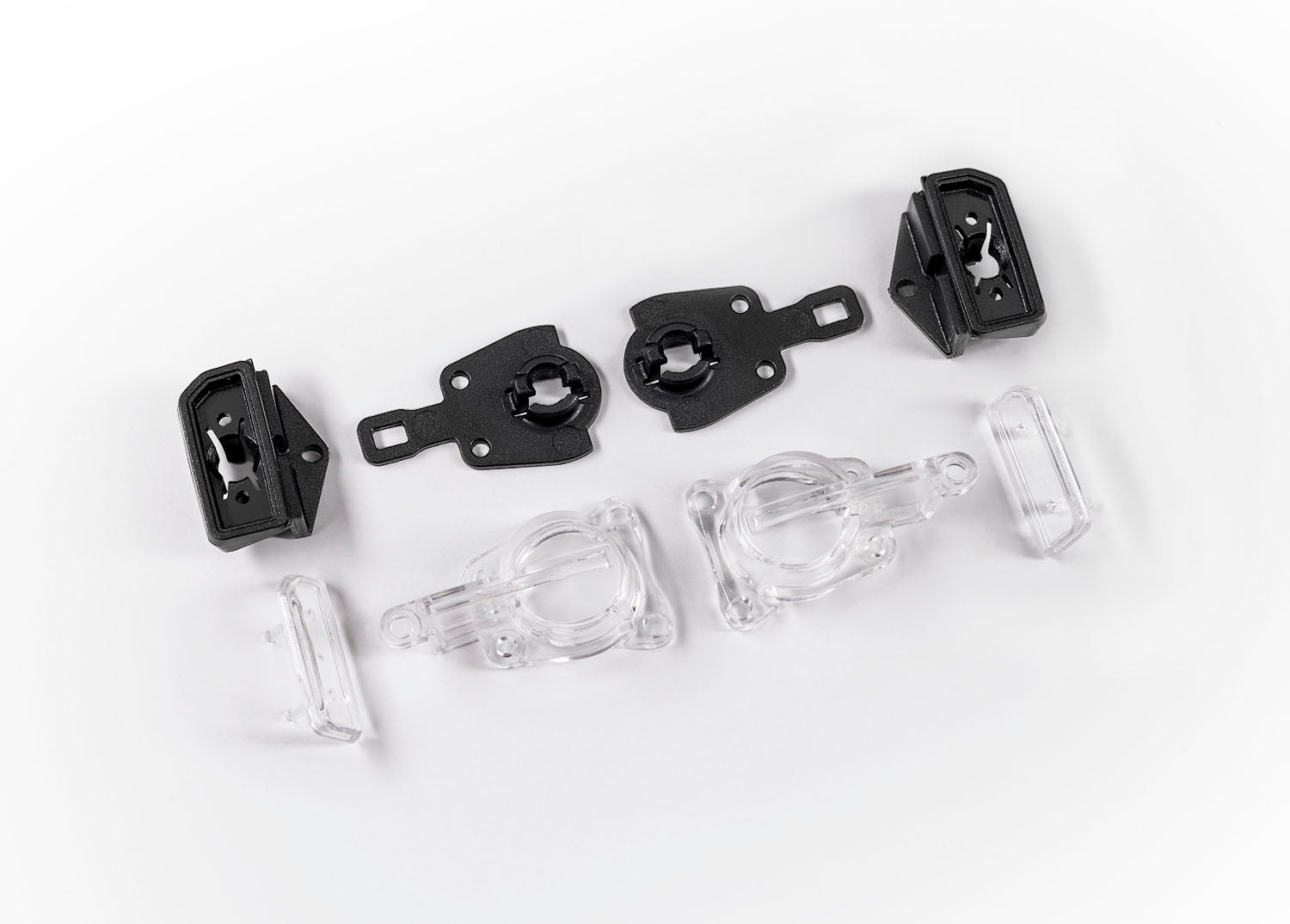 TRAXXAS TRX4M LED lenses, body, front & rear (complete set) (fits #9711 body) -  - Traxxas