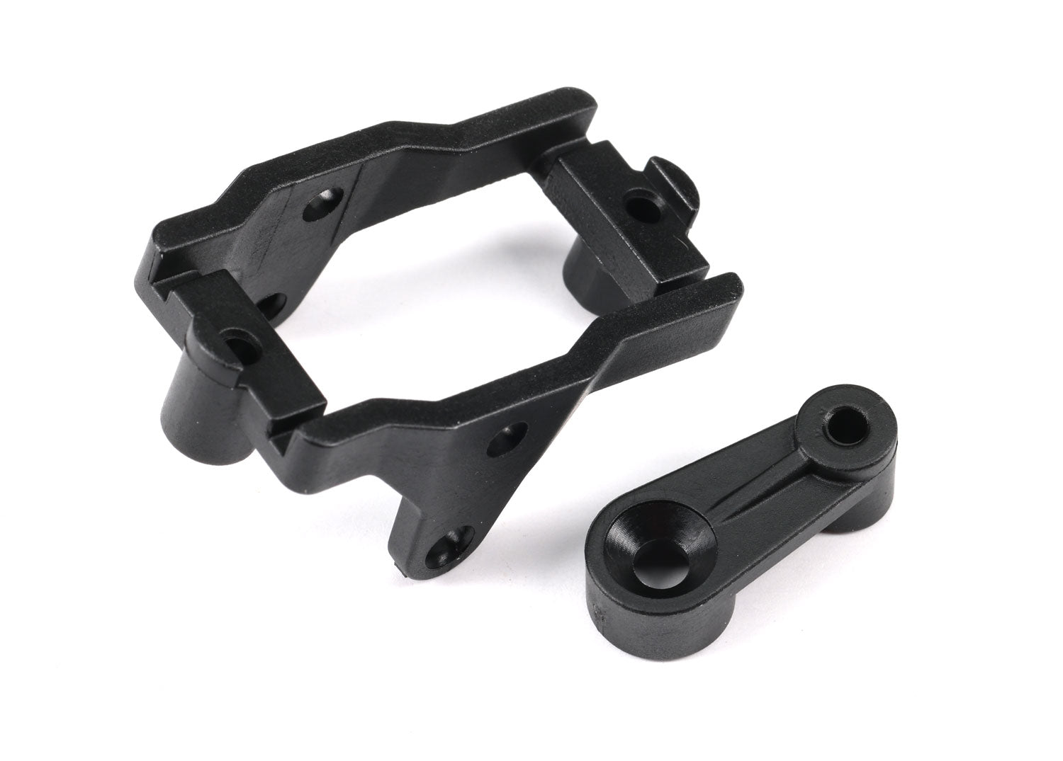 TRAXXAS TRX4M  Servo mount, steering/ servo horn -  - Traxxas