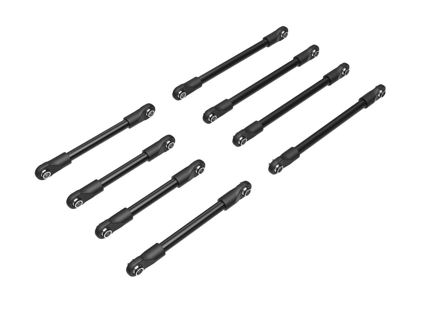 TRAXXAS Suspension link set, steel (includes 4x53mm front lower links (2), 4x46mm front upper links (2), 4x68mm rear lower or upper links (4)) -  - Traxxas