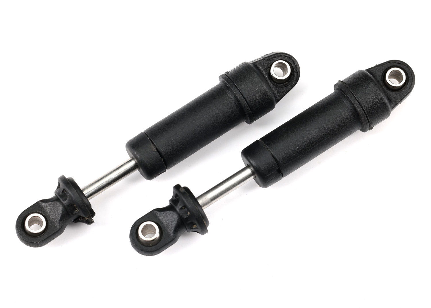 TRAXXAS TRX4M Shocks, GTM (assembled w/o springs) (2) -  - Traxxas