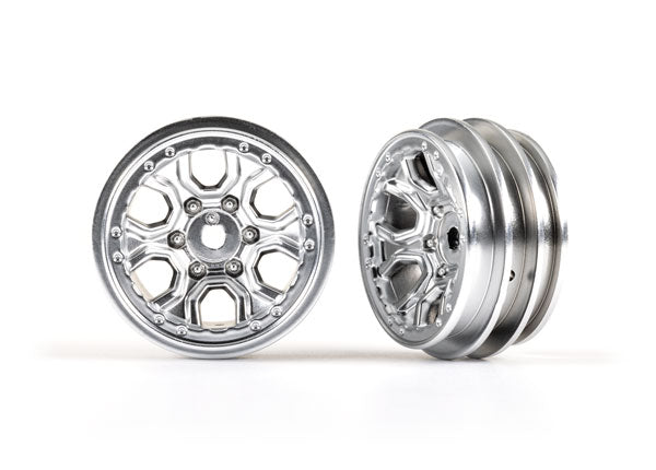TRAXXAS Wheels, 1.0' (black) (2) -  - Traxxas