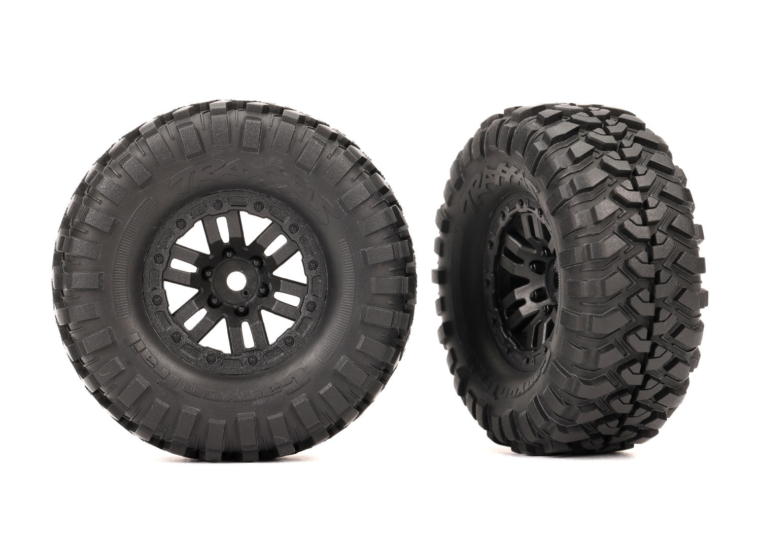 TRAXXAS TRX4M WHEELS & TIRES (2) -  - Traxxas
