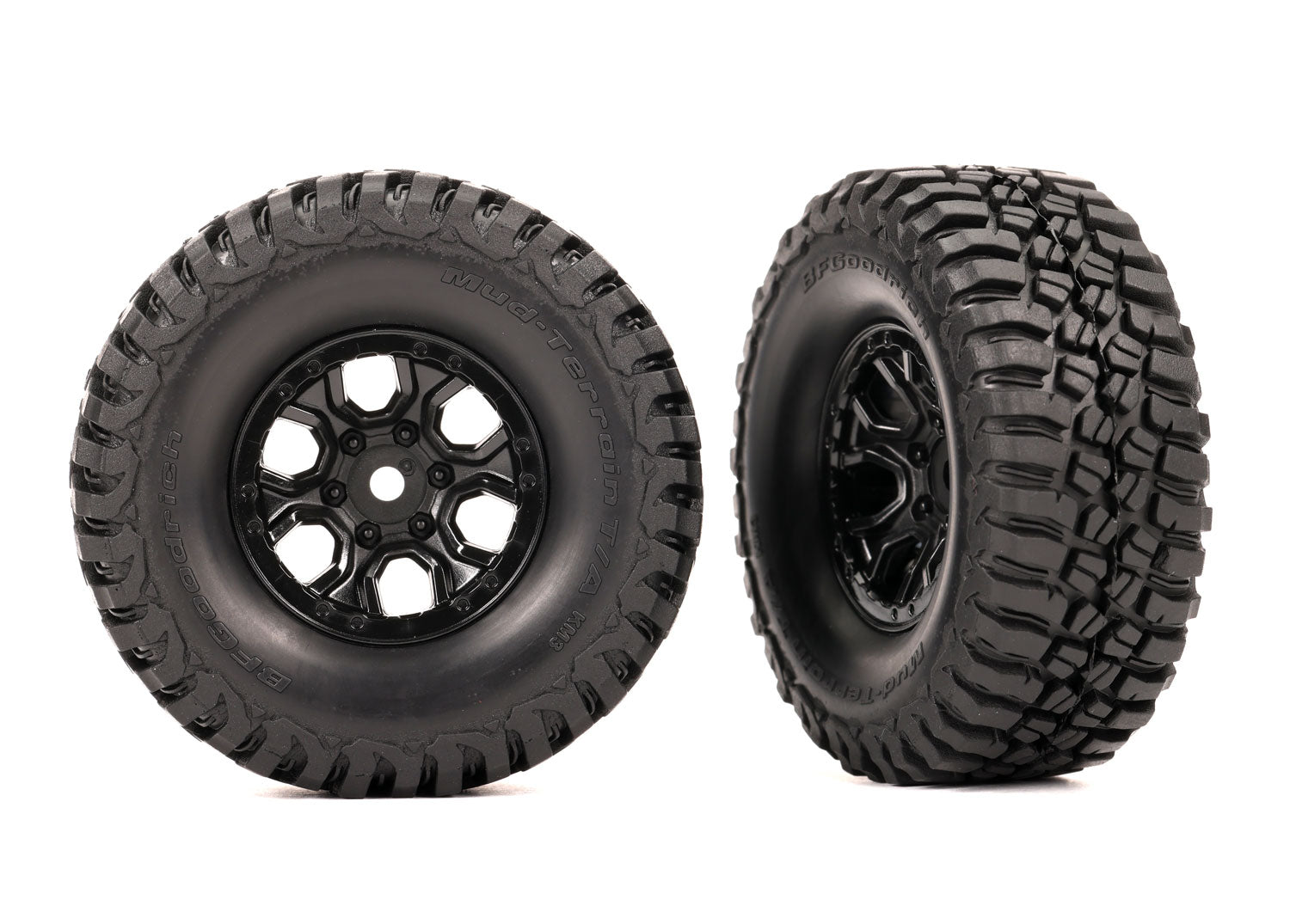 TRAXXAS TRX4M WHEELS & TIRES (2) -  - Traxxas