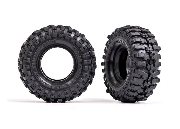 TRAXXAS Tires, Mickey Thompson® Baja Pro X® 2.2x1.0' (2) -  - Traxxas