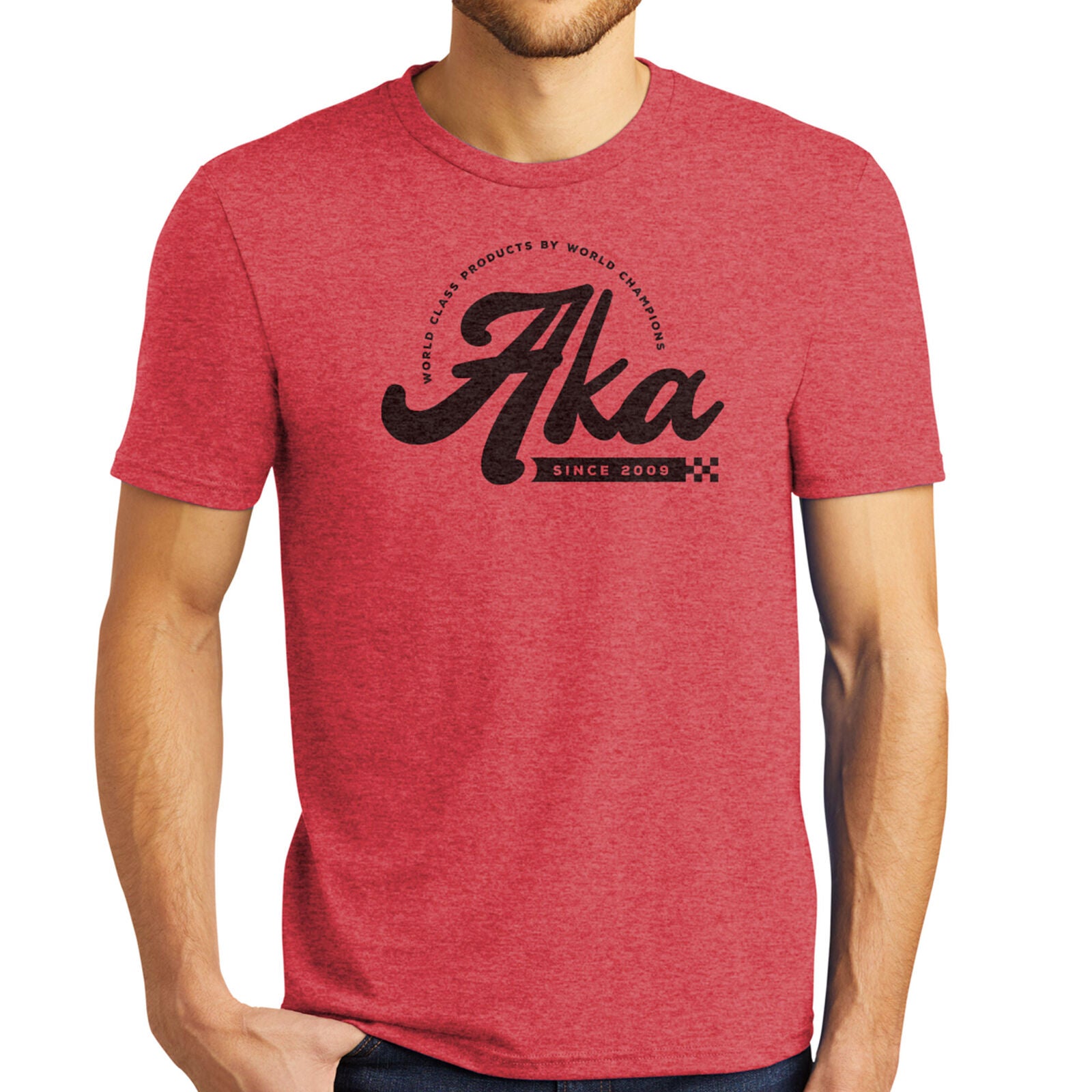 AKA Retro Tri-Blend Red T-Shirt -  - Horizon Hobbies, Inc.