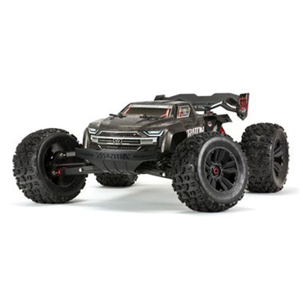 Arrma Kraton 1/8 EXB Extreme Bash Roller 4WD Monster Truck (Black) - Remote Control Toys - Horizon Hobbies, Inc.