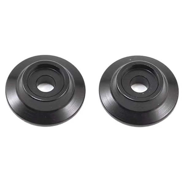 Arrma Aluminum Wing Buttons (Black) (2) -  - Horizon Hobbies, Inc.
