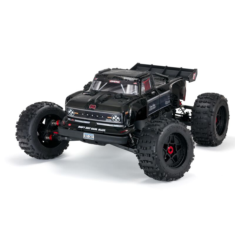 Arrma Outcast 1/5 EXB EXtreme Bash Roller 4WD Monster Stunt Truck (Black) - Remote Control Toys - Horizon Hobbies, Inc.
