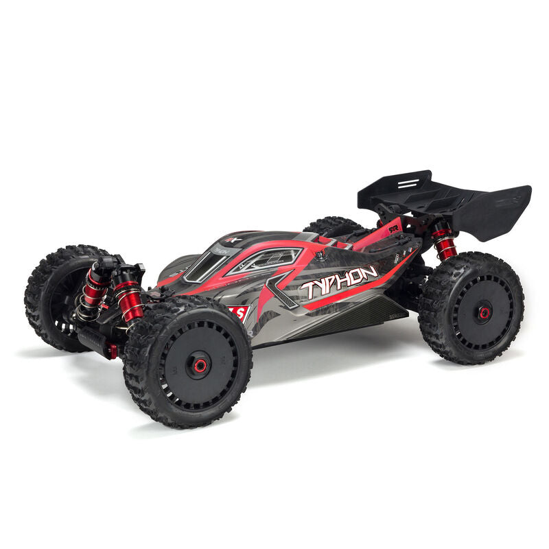 Arrma Typhon 6S BLX Brushless RTR 1/8 4WD Buggy (Red/Black) (V5) w/SLT3 2.4GHz Radio - stpatty - Horizon Hobbies, Inc.