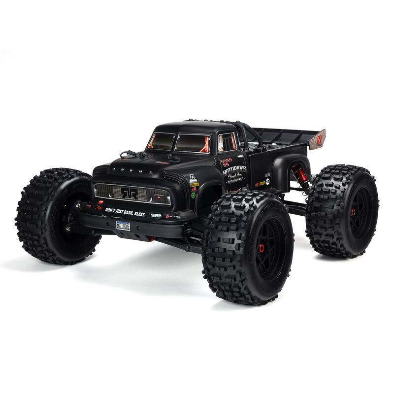 Arrma Notorious 6S BLX Brushless RTR 1/8 Monster Stunt Truck (V5) w/SLT3 2.4GHz Radio - Remote Control Toys - Horizon Hobbies, Inc.