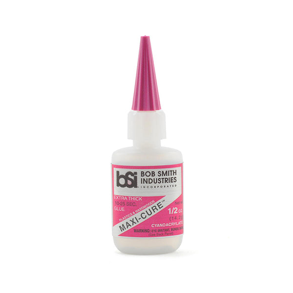 Bob Smith Industries MAXI-CURE Extra Thick CA (1/2oz) - Remote Control Toys - Bob Smith Industries