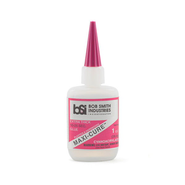 Bob Smith Industries MAXI-CURE Extra Thick CA (1oz) - Remote Control Toys - Bob Smith Industries