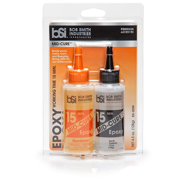 Bob Smith Industries MID-CURE 15 Minute Epoxy - Remote Control Toys - Bob Smith Industries