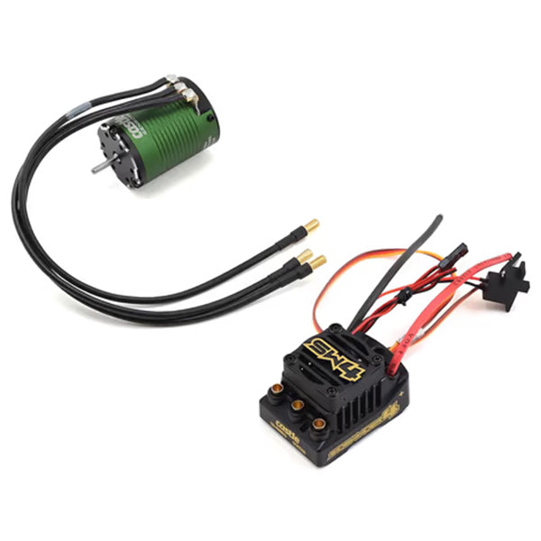 Castle Creations Sidewinder SW4 Waterproof 1/10 ESC/Motor Combo w/1410 (3800kV) -  - Castle Creations