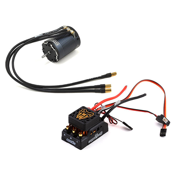 Castle Creations Copperhead 10 Waterproof 1/10 Sensored Combo w/Slate (3800Kv) (Crawler Edition) - Motor/ESC - Castle Creations
