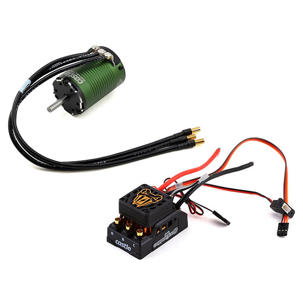 Castle Creations Copperhead 10 Waterproof 1/10 Sensored Combo w/1410 (3800Kv) (SCT Edition) - Remote Control Toys - Castle Creations