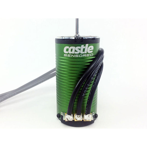 Castle Creations 1415 1Y 4-Pole Sensored Brushless Motor w/5mm Shaft (2400kV) - Motor - Castle Creations