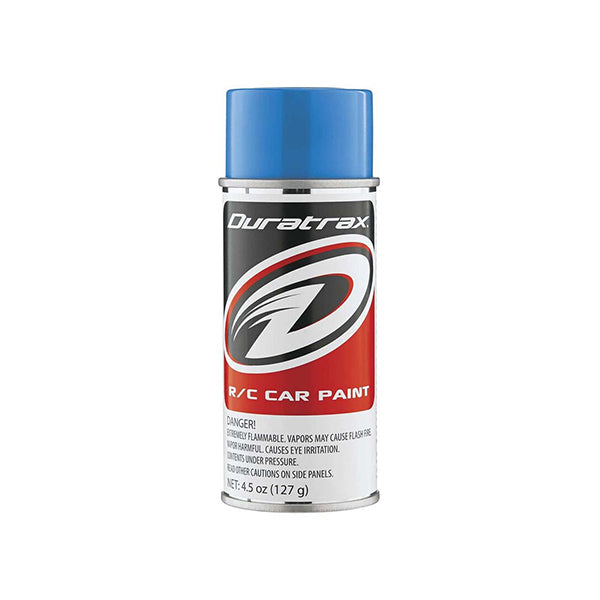 DuraTrax Polycarb Spray, Light Blue, 4.5 oz - Remote Control Toys - Horizon Hobbies, Inc.