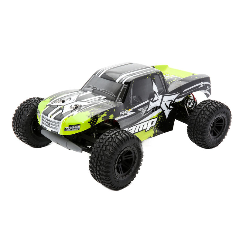 ECX 1/10 AMP MT 2WD Monster Truck Brushed RTR, Black/Green -  - Horizon Hobbies, Inc.