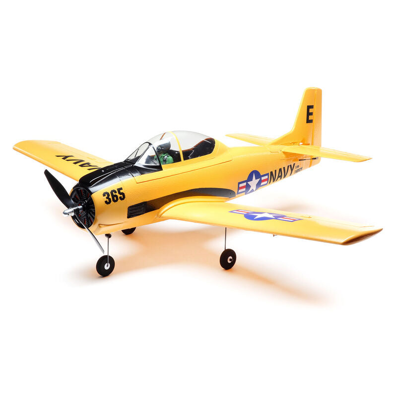 E-flite T-28 Trojan 1.1m Plug-N-Play Electric Airplane - Remote Control Toys - Horizon Hobbies, Inc.
