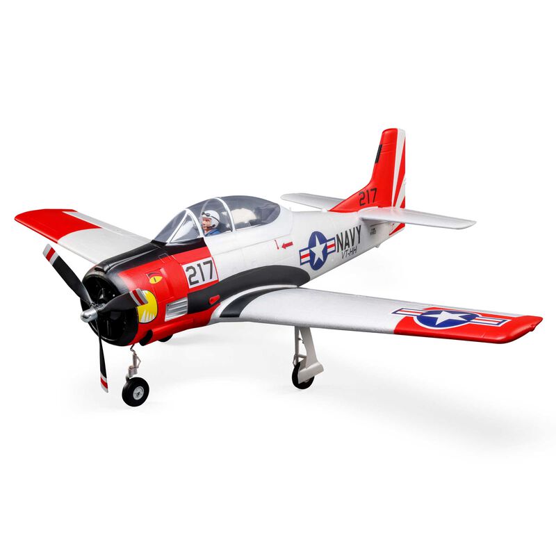 E-flite T-28 Trojan 1.2m Plug-N-Play Electric Airplane w/Smart ESC - Plane - Horizon Hobbies, Inc.