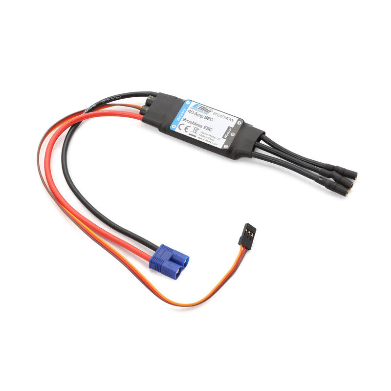 E-flite 40 AMP Brushless ESC - Remote Control Toys - Horizon Hobbies, Inc.