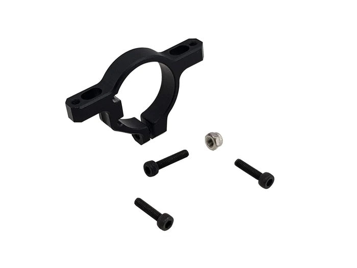 SAB Goblin Aluminum Front Boom Block (Raw 420) - Parts - BK HOBBIES