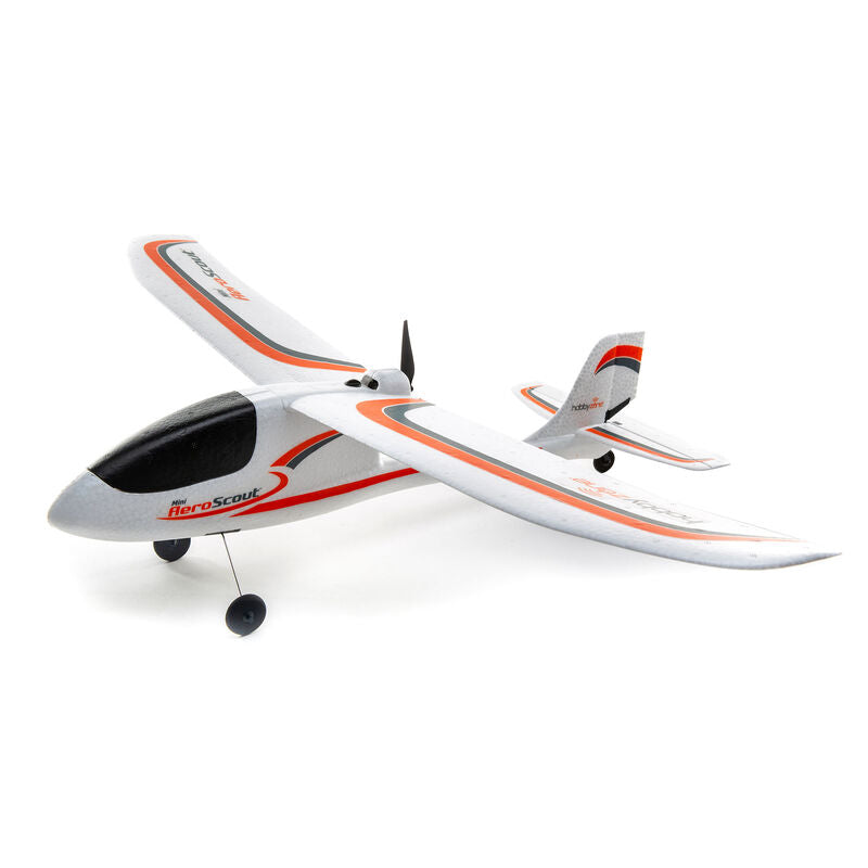 HobbyZone Mini AeroScout RTF Electric Airplane (770mm) - Remote Control Toys - Horizon Hobbies, Inc.