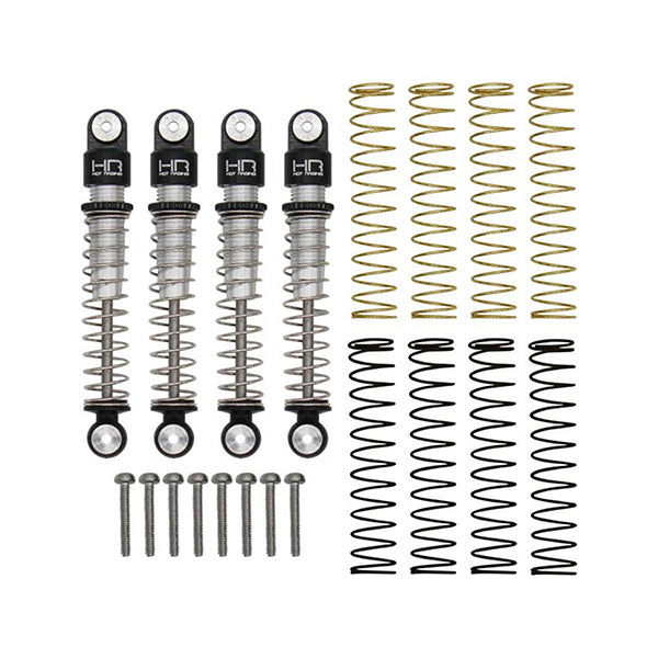 Hot Racing Axial SCX24 Aluminum Threaded Long Travel Shocks (4) - Parts - Horizon Hobbies, Inc.