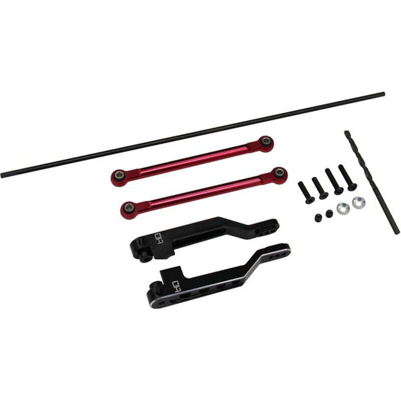 Hot Racing Traxxas Unlimited Desert Rear HD Torsional Sway Bar Set (Red) -  - AMain Distributing