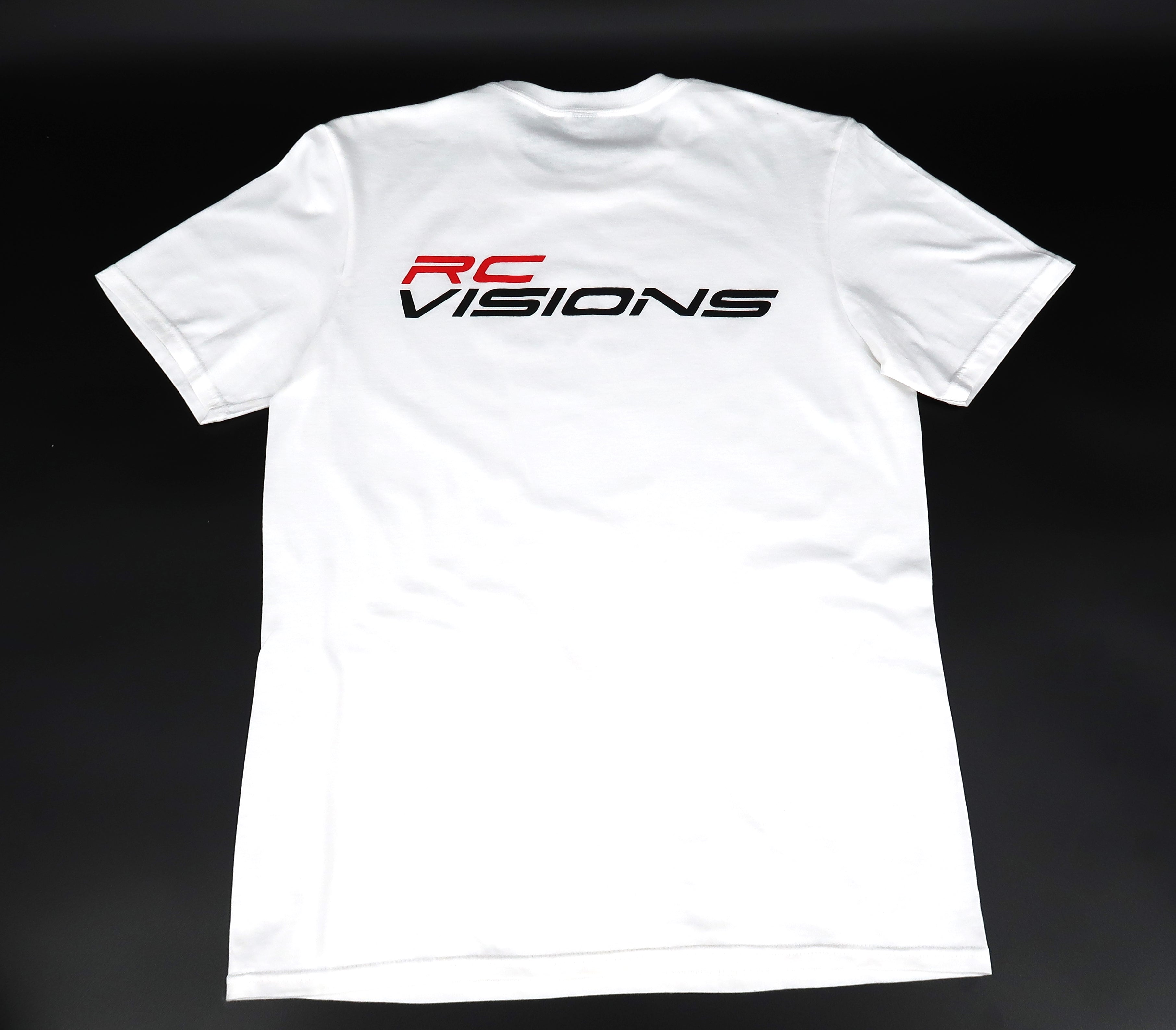RC Visions White T-Shirt - Clothing - RC Visions