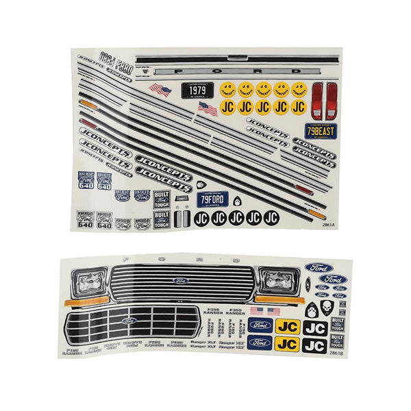 JConcepts 1979 Ford F-250 Scale Rock Crawler Body (Clear) (12.3") -  - Horizon Hobbies, Inc.