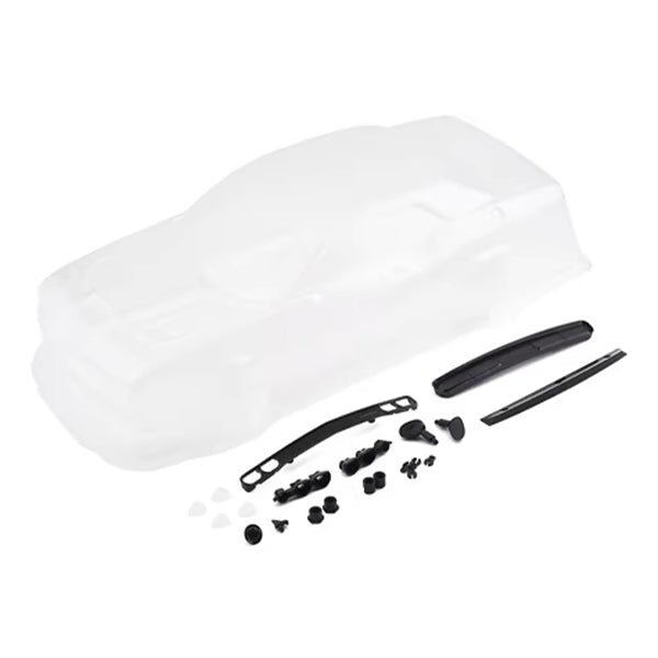 Kyosho Dodge Challenger Hellcat Body (Clear) - rc body - HRP Distributing, Inc.