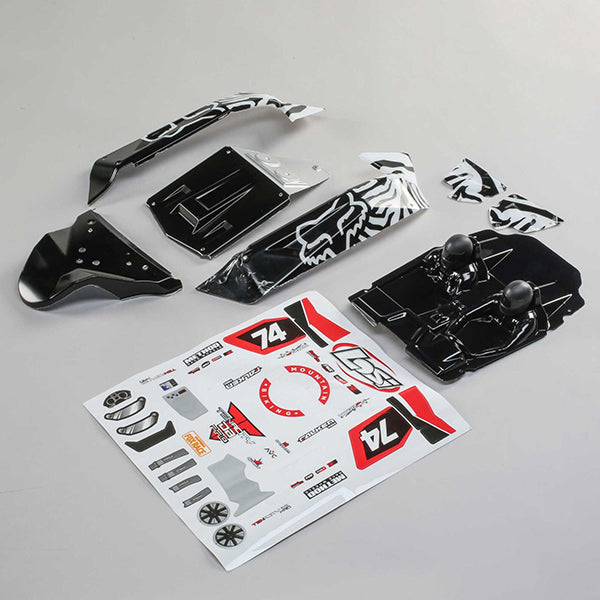 Losi Tenacity DB Pro Body Set (FOX Racing) - Remote Control Toys - Horizon Hobbies, Inc.