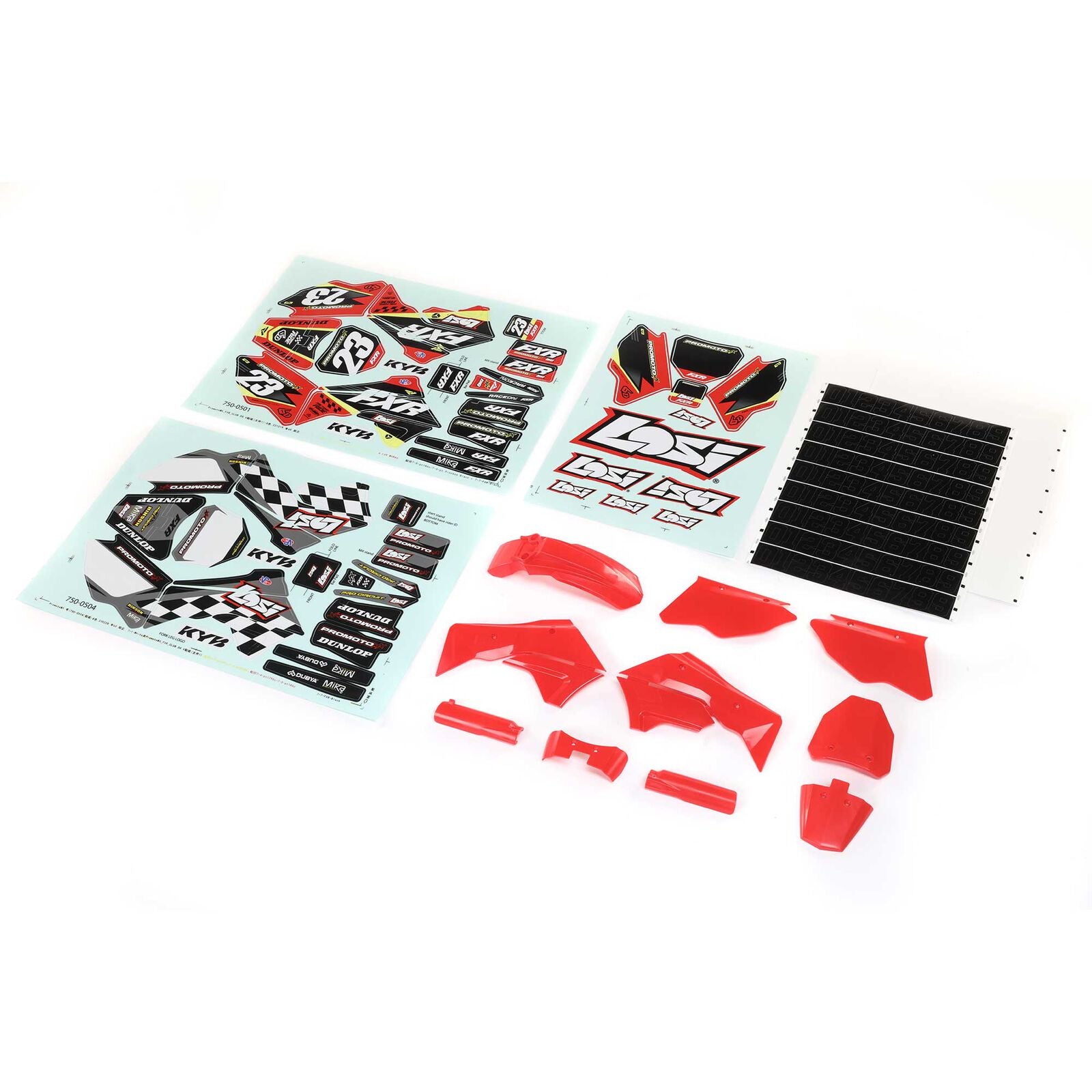 Losi Promoto-MX Plastics with Wraps -  - Horizon Hobbies, Inc.