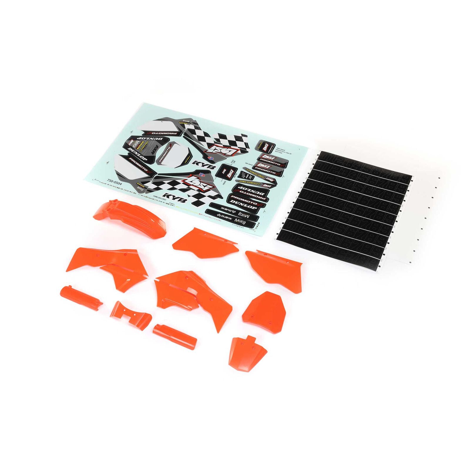 Losi Promoto-MX Plastics with Wraps -  - Horizon Hobbies, Inc.