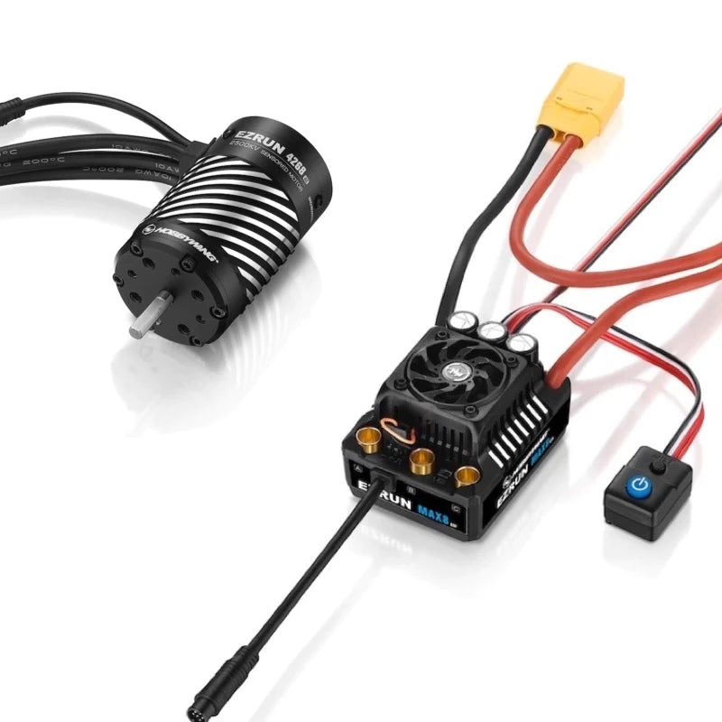 EZRUN  Max8 G2 + 4268SD motor (3-4S) -  - HobbyWing North America