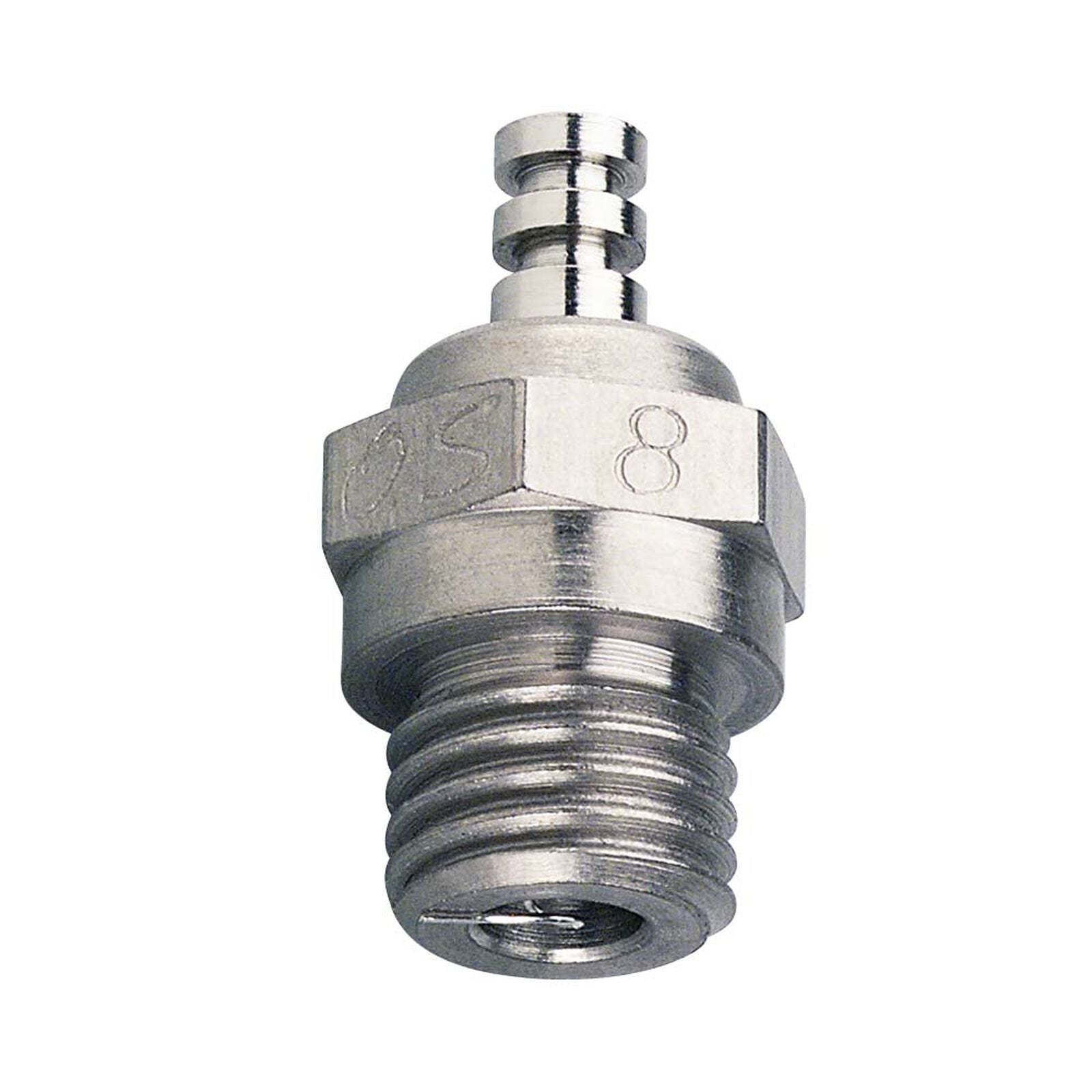 O.S. No.8 Short Body Standard Glow Plug "Medium" - Parts - Horizon Hobbies, Inc.