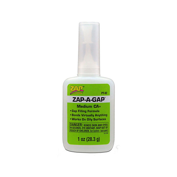 Pacer Technology Zap-A-Gap CA+ Glue (Medium) (0.5oz) - GLUE - Horizon Hobbies, Inc.