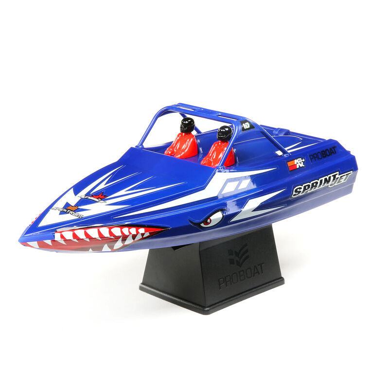 Pro Boat Sprintjet 9 Inch Self-Righting RTR Electric Jet Boat w/2.4GHz Radio, Battery & Charger - Remote Control Toys - Horizon Hobbies, Inc.