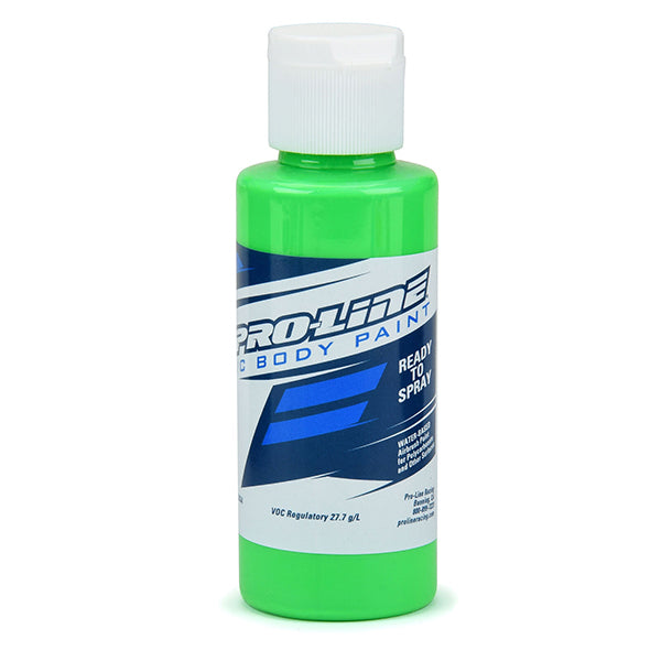 Pro-Line RC Body Airbrush Paint (Fluorescent Green) (2oz) - Remote Control Toys - Horizon Hobbies, Inc.