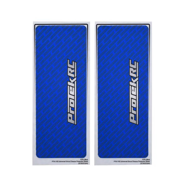 ProTek RC Universal Chassis Protective Sheet (2) (12.5x33.5cm) -  - AMain Distributing