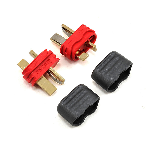 ProTek RC Sheathed T-Style Plug (2 Male) - Remote Control Toys - AMain Distributing