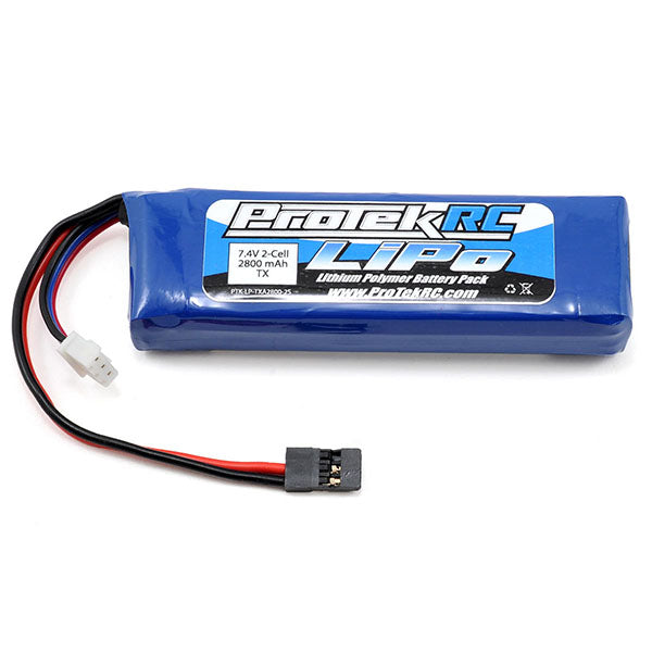 ProTek RC LiPo Transmitter Battery (7.4V/2800mAh) (MT-4, MT-4S, M11X, M12, M12S) (MT-S) (EX RR) - Battery - AMain Distributing