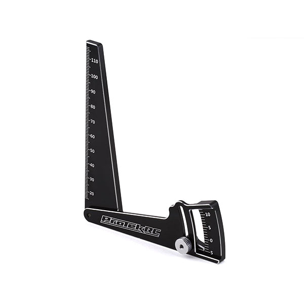 ProTek RC Aluminum Camber Gauge (117mm Tall) - Remote Control Toys - AMain Distributing