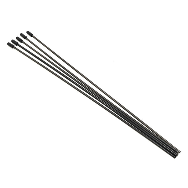 ProTek RC Antenna Tube w/Caps (Black) (5) - Remote Control Toys - AMain Distributing