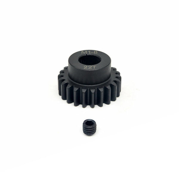Surpass Hobby 22T MOD 1 Pinion or Spool Gear 8mm Bore Chromium Alloy Steel - Parts - Surpass Hobby