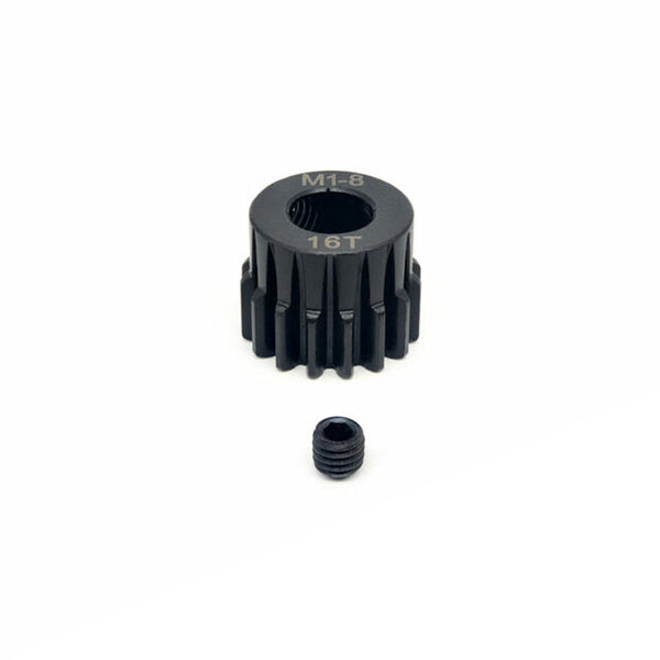 Surpass Hobby 16T MOD 1 Pinion or Spool Gear 8mm Bore Chromium Alloy Steel - Parts - Surpass Hobby