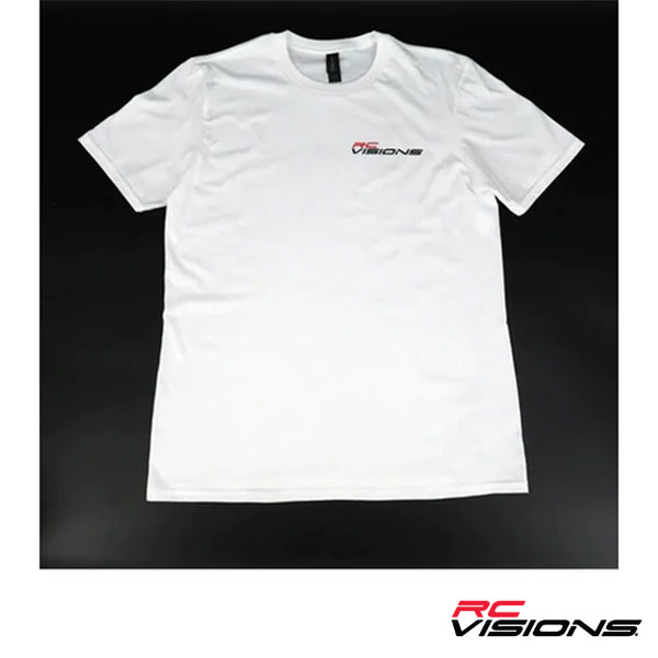 RC Visions White T-Shirt - Clothing - RC Visions