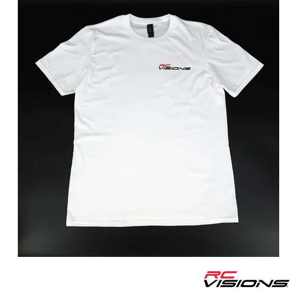 RC Visions White T-Shirt - Clothing - RC Visions